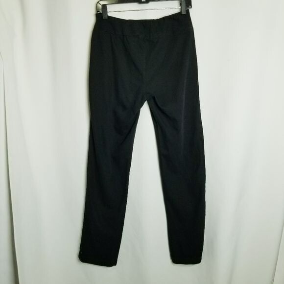 cut loose Pants - Cut Loose Black Side Zip Ankle Pants Wide Waist Band Stretchy NO‎ POCKETS sz S